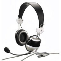 Hama Headset  HS-10 Zebra Black  (00057157)